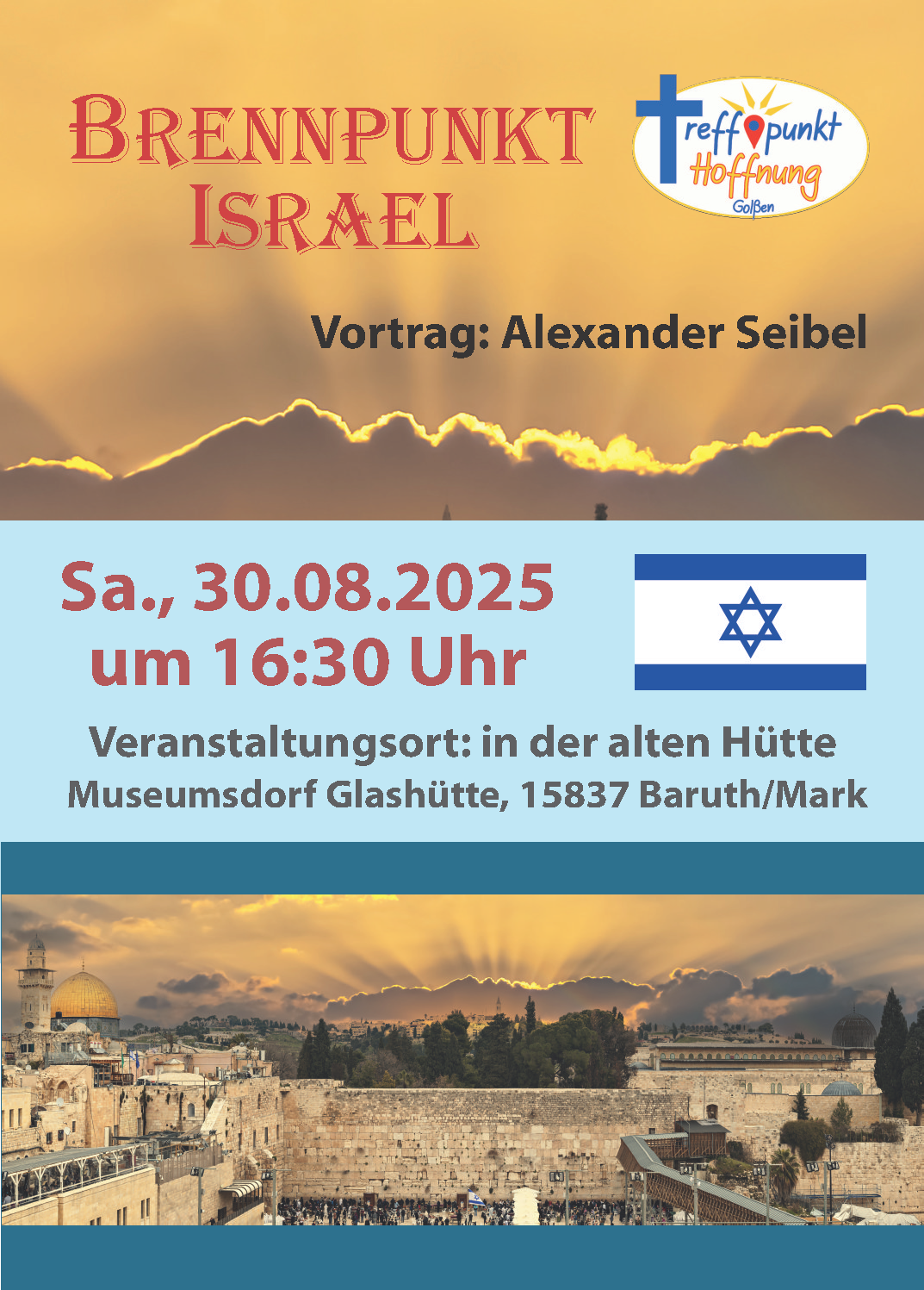 Brennpunkt Israel - Alexander Seibel