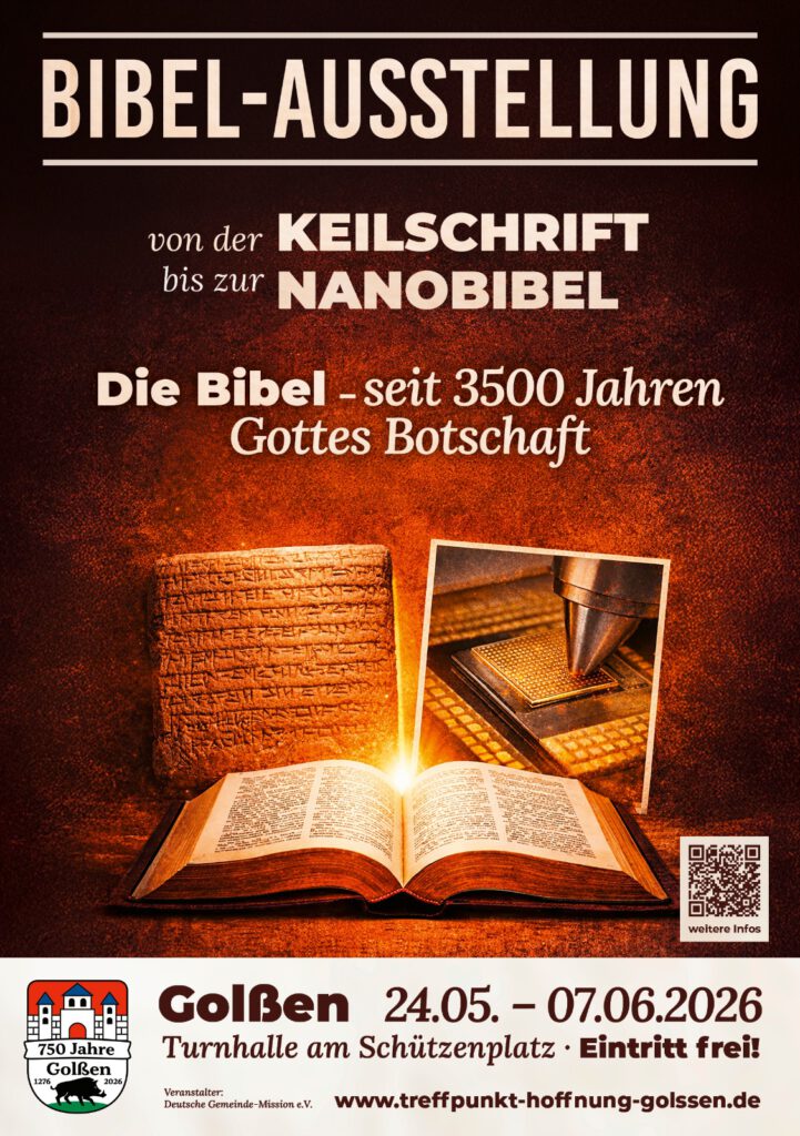 Einladung Bibel-Ausstellung